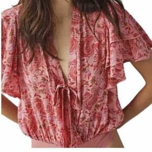 NWT Free People Intimately Call me later bodysuit